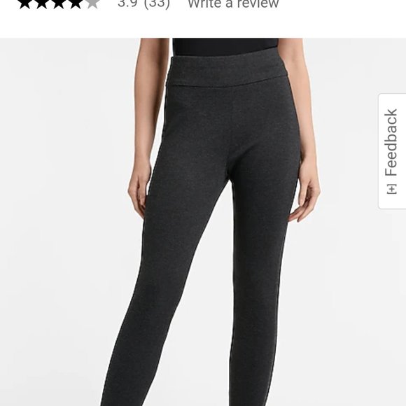 Express Pants - Columnist High Waisted Wide Waistband Skinny Ankle Pant